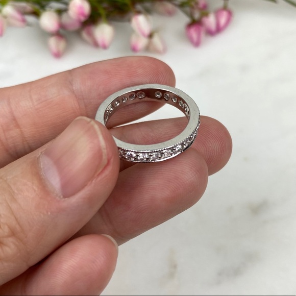 Cubic Zirconia Infinity Band - Picture 5 of 6